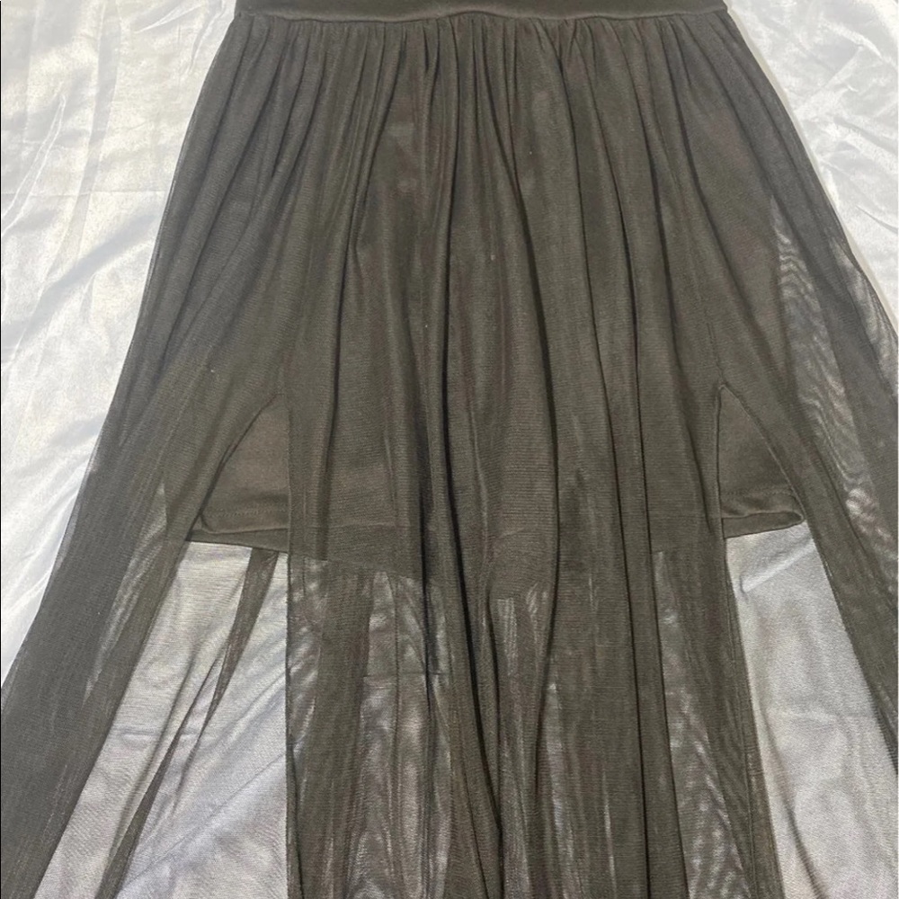 SOLD!! Black mesh romper - Picture 3 of 8